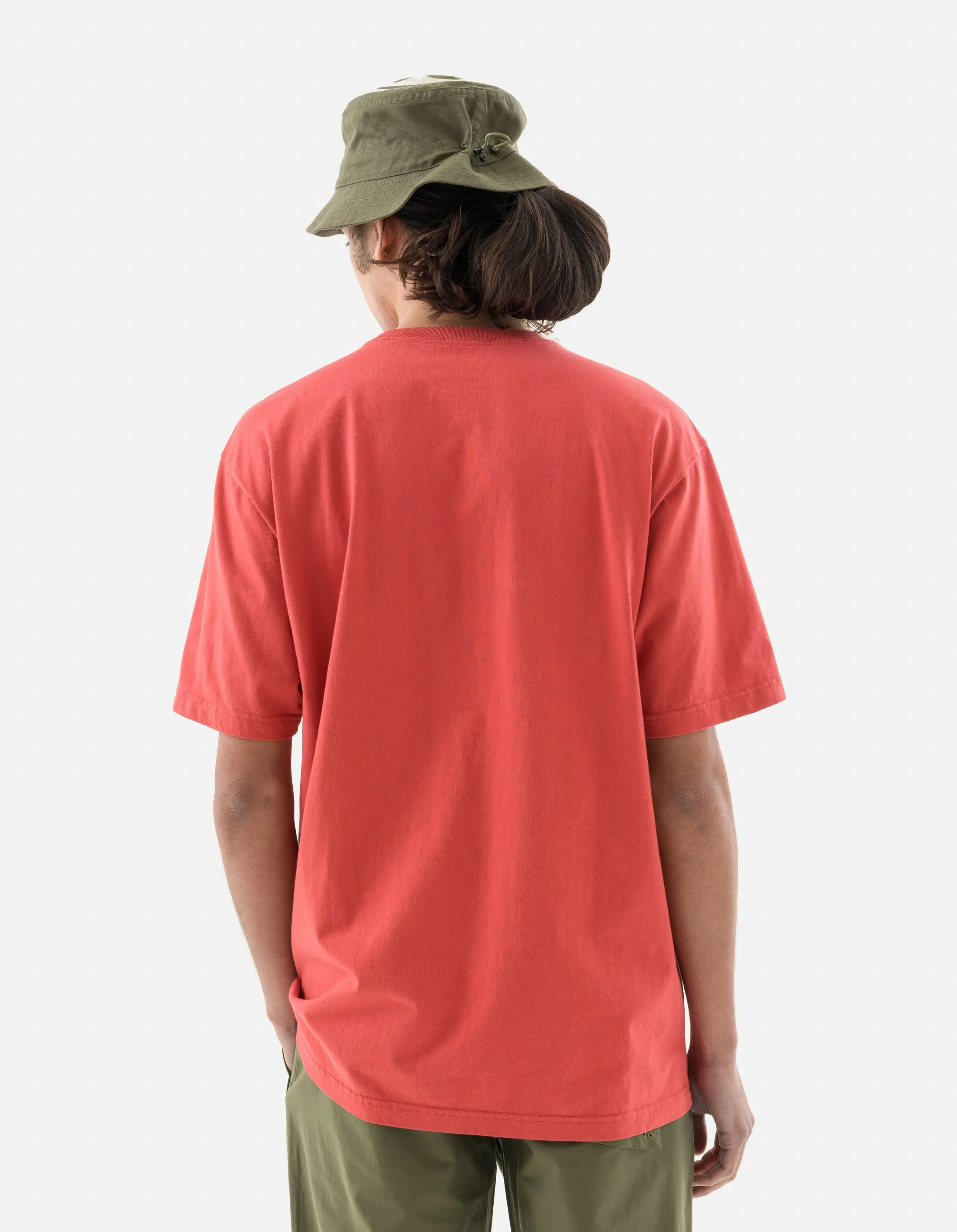 1395 Cyber Skeleton T-Shirt Light Lama Red