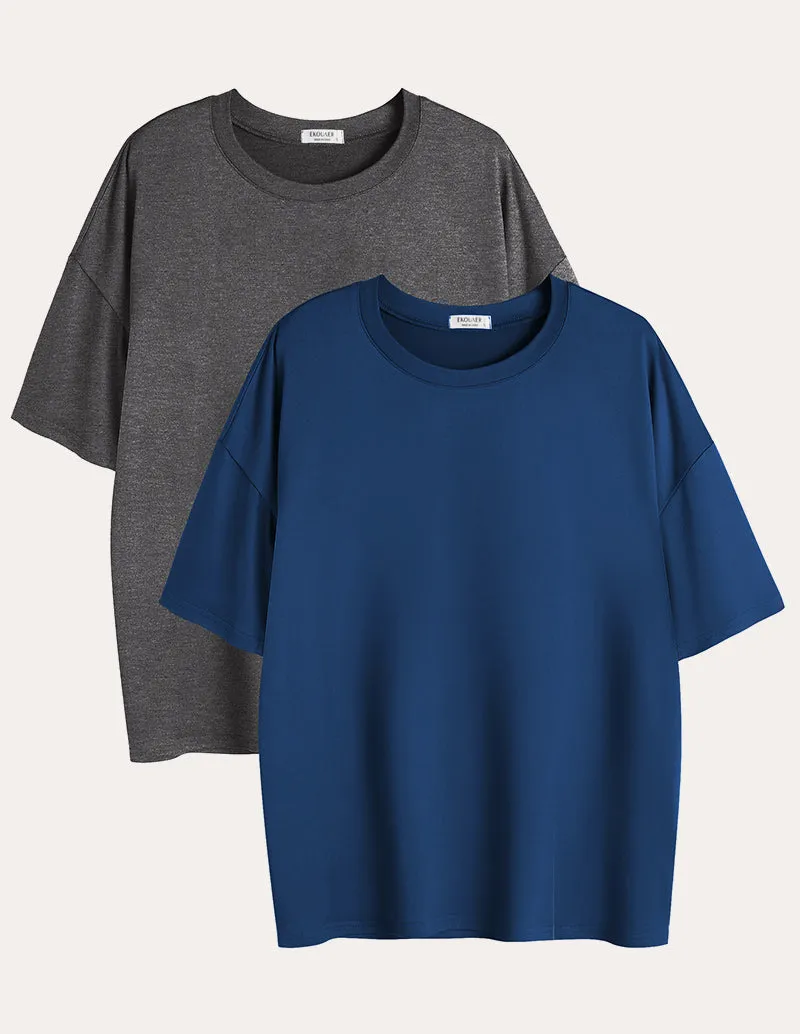 2 Pack Oversized Casual T-Shirts (US Only)