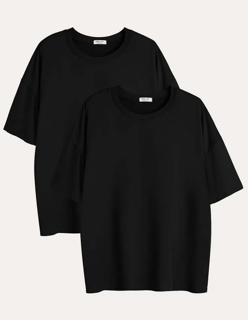 2 Pack Oversized Casual T-Shirts (US Only)