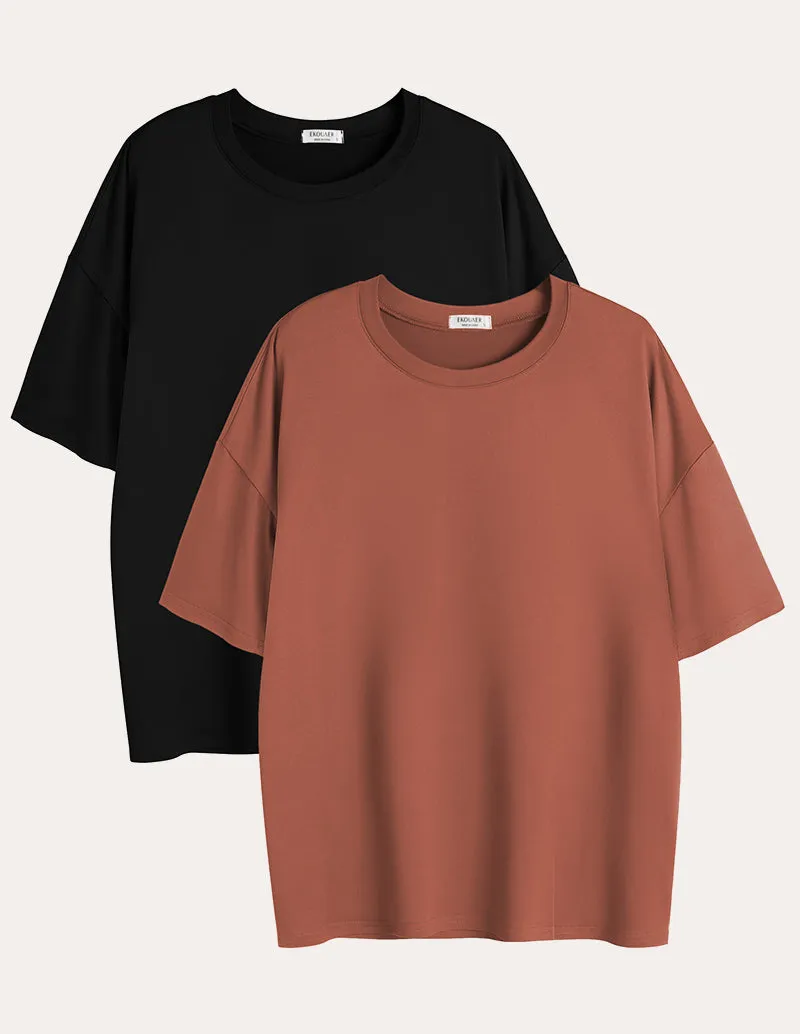 2 Pack Oversized Casual T-Shirts (US Only)