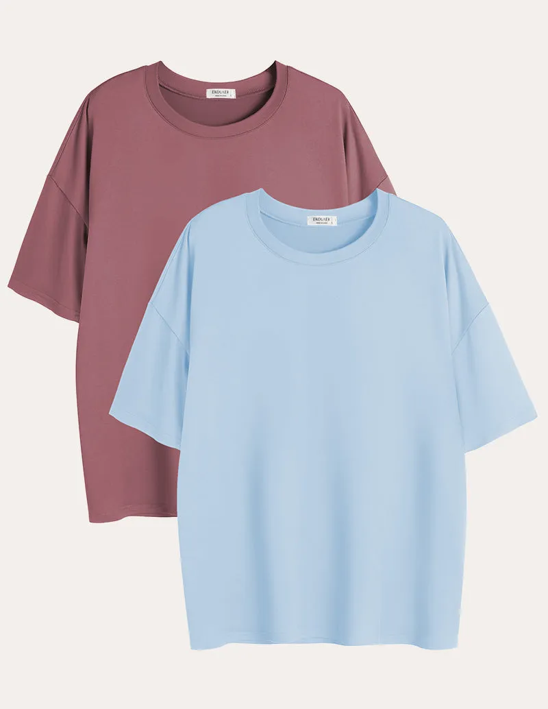 2 Pack Oversized Casual T-Shirts (US Only)