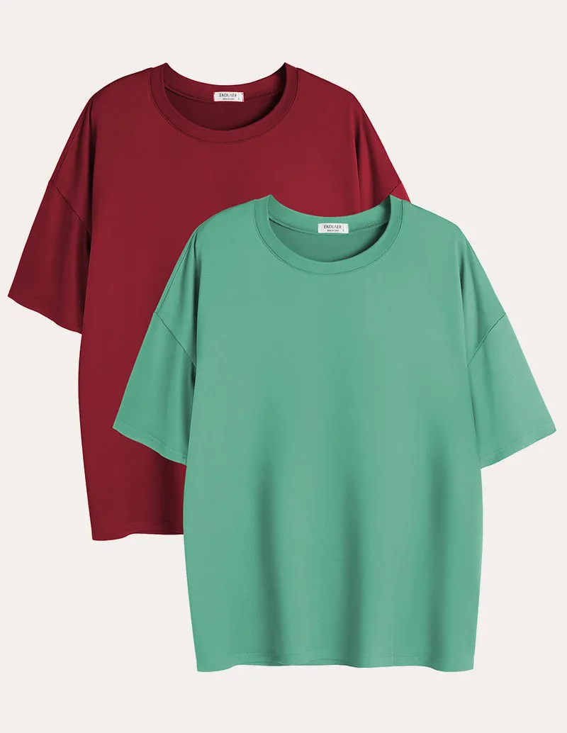 2 Pack Oversized Casual T-Shirts (US Only)