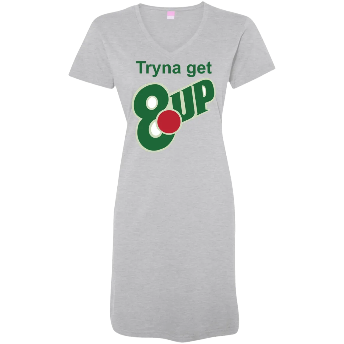 8 up - V Neck Tshirt Dress