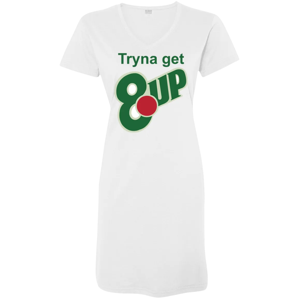 8 up - V Neck Tshirt Dress