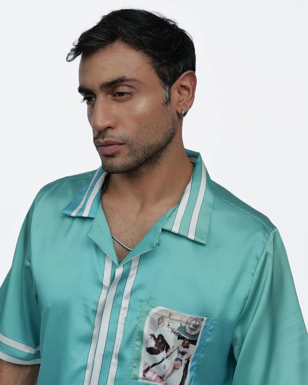 Beach Friends - Premium Soft Satin Shirt