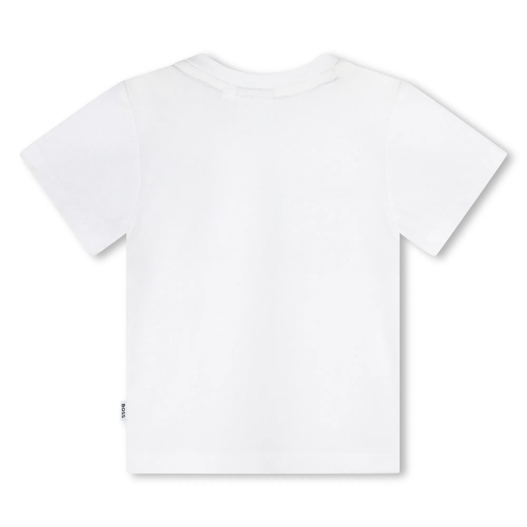 BOSS KIDSWEAR Infant White Short Sleeve Tee Shirt