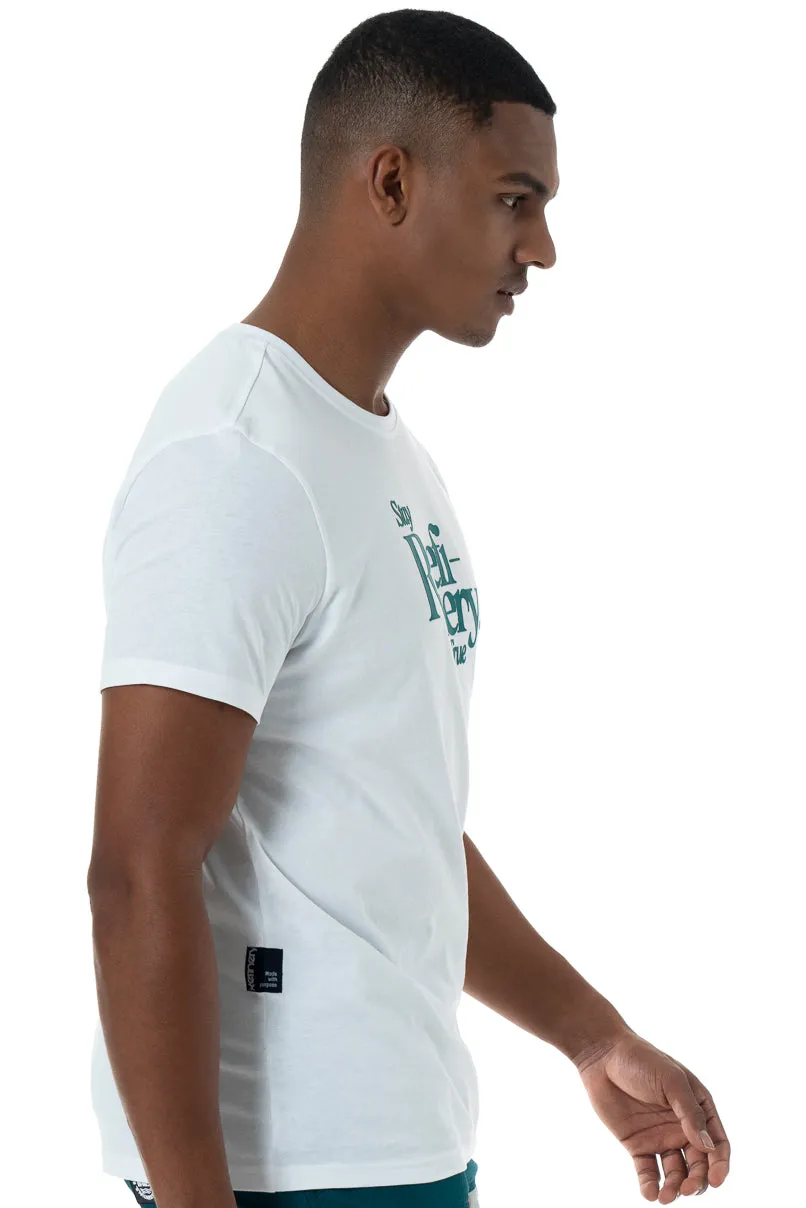 Branded T-Shirt _ 151901 _ Optic White