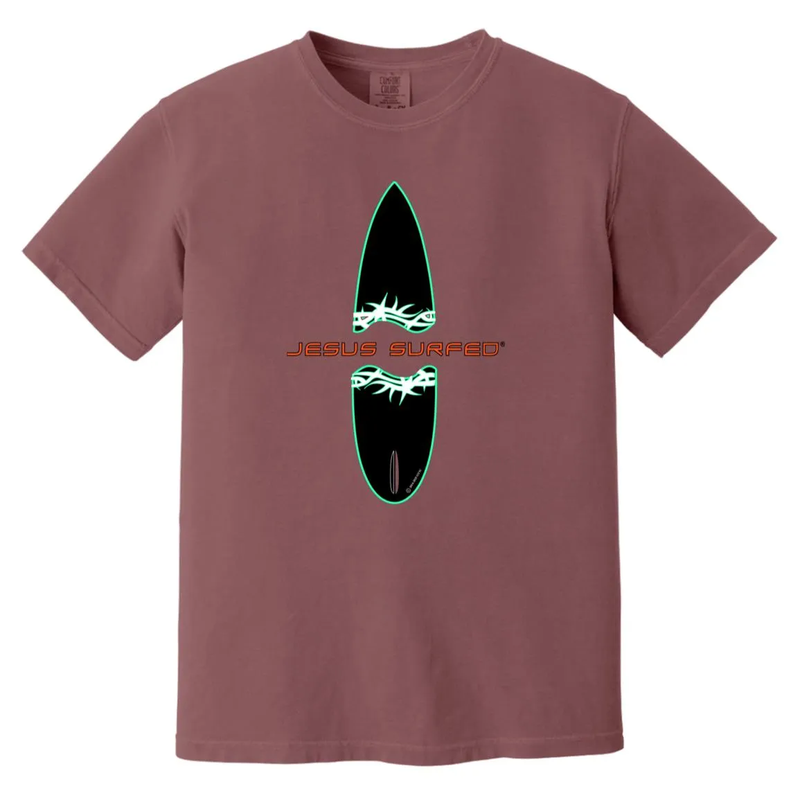 Broken Board - Men/Women Unisex Soft-Washed Comfort Cotton Short Sleeve T-Shirt