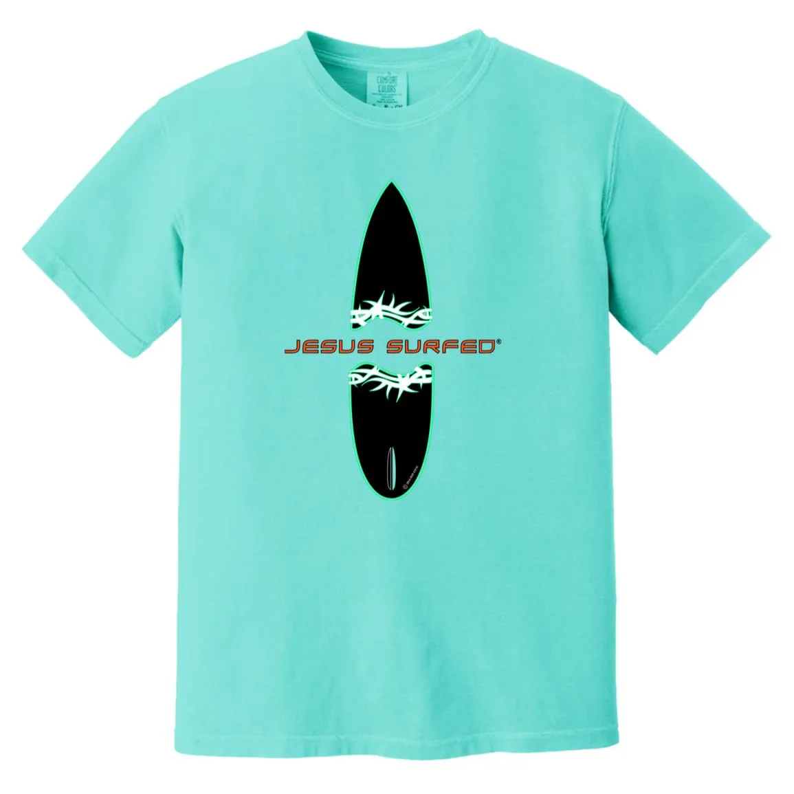 Broken Board - Men/Women Unisex Soft-Washed Comfort Cotton Short Sleeve T-Shirt