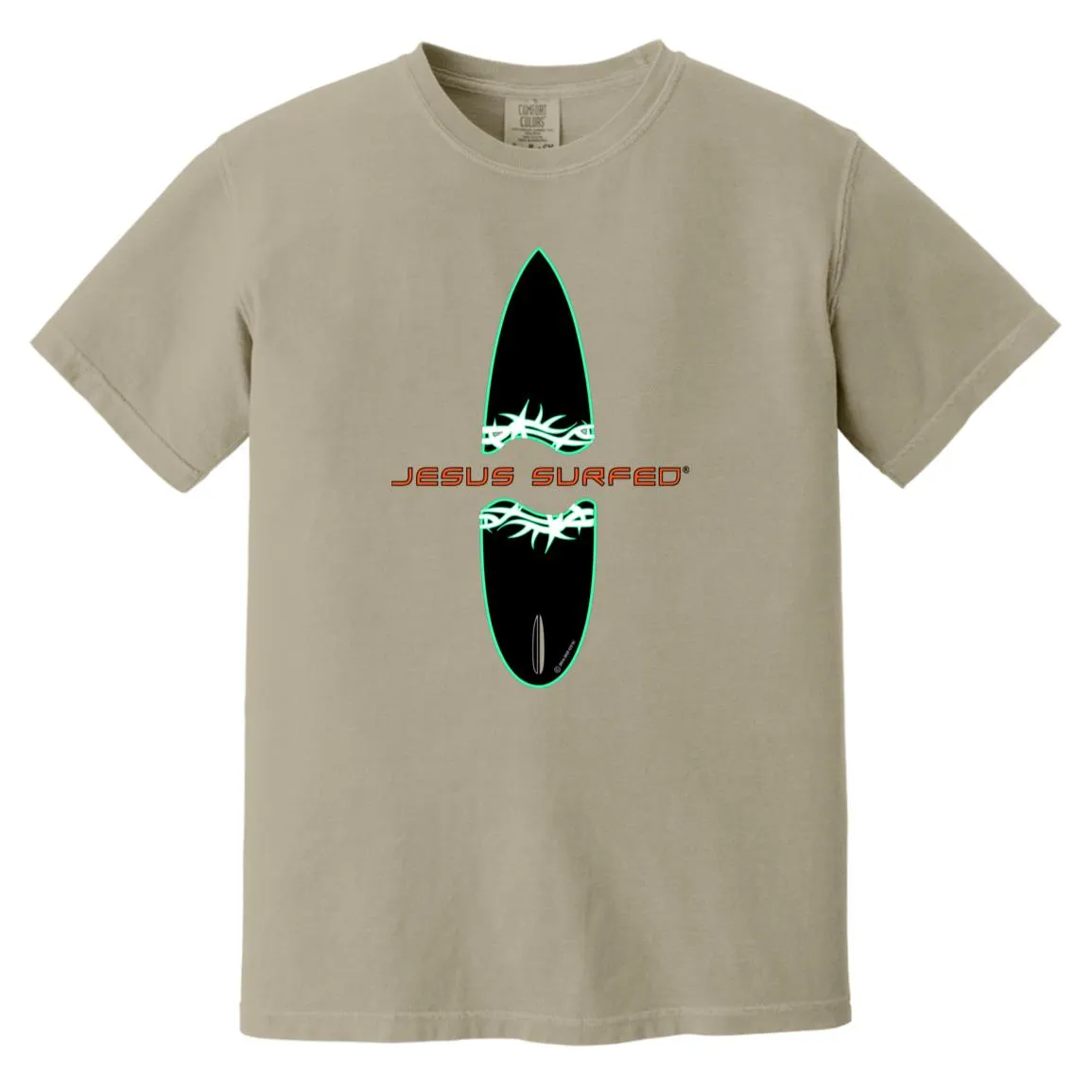 Broken Board - Men/Women Unisex Soft-Washed Comfort Cotton Short Sleeve T-Shirt