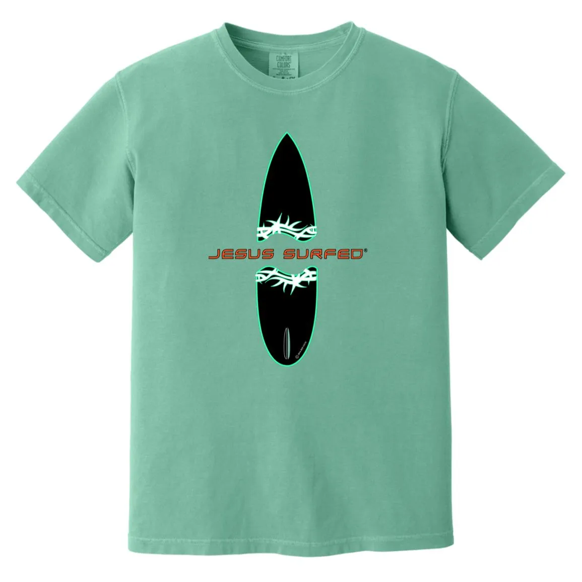 Broken Board - Men/Women Unisex Soft-Washed Comfort Cotton Short Sleeve T-Shirt