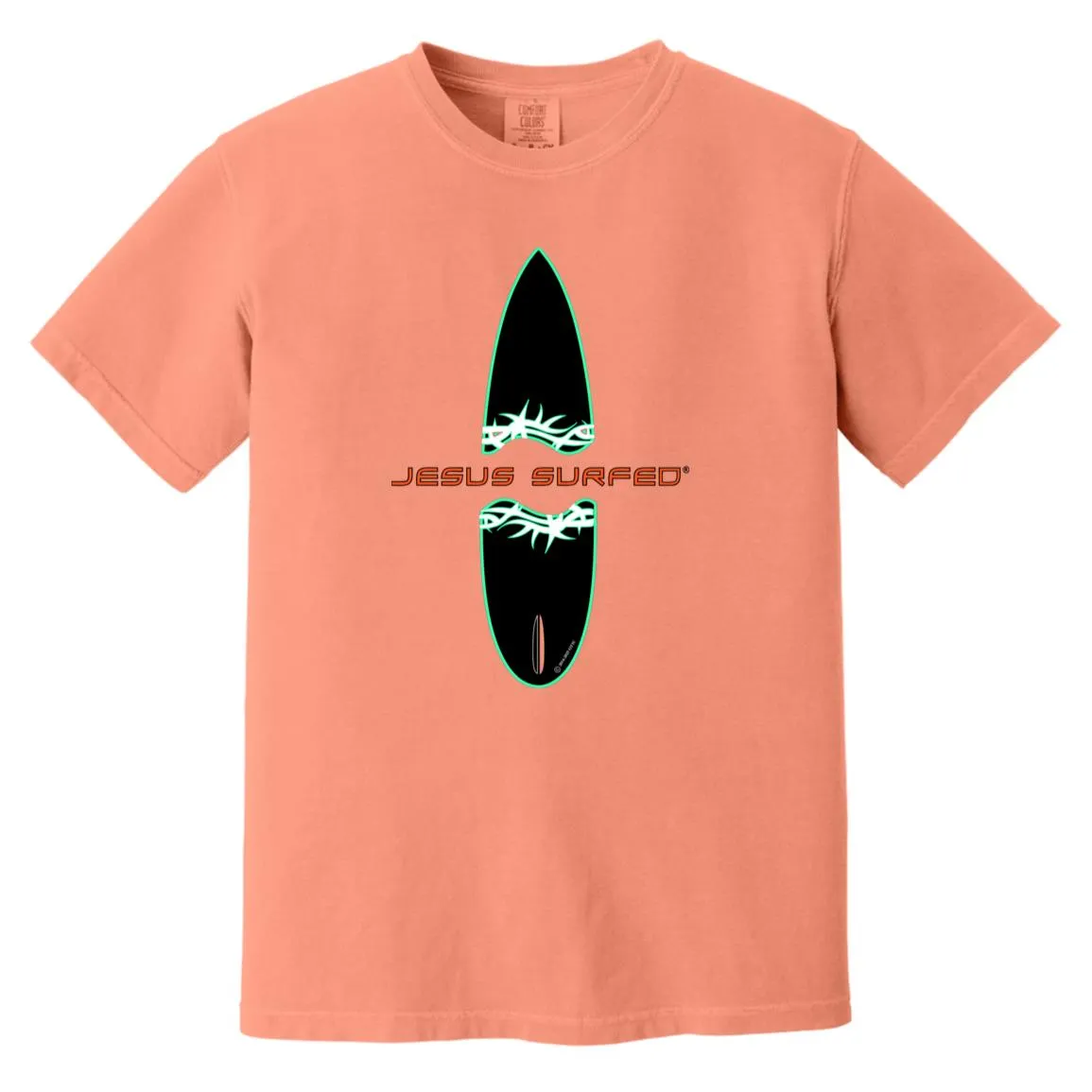 Broken Board - Men/Women Unisex Soft-Washed Comfort Cotton Short Sleeve T-Shirt