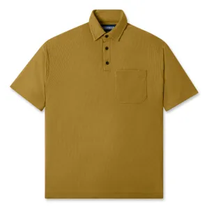 Cozy Polo Shirt - Mustard