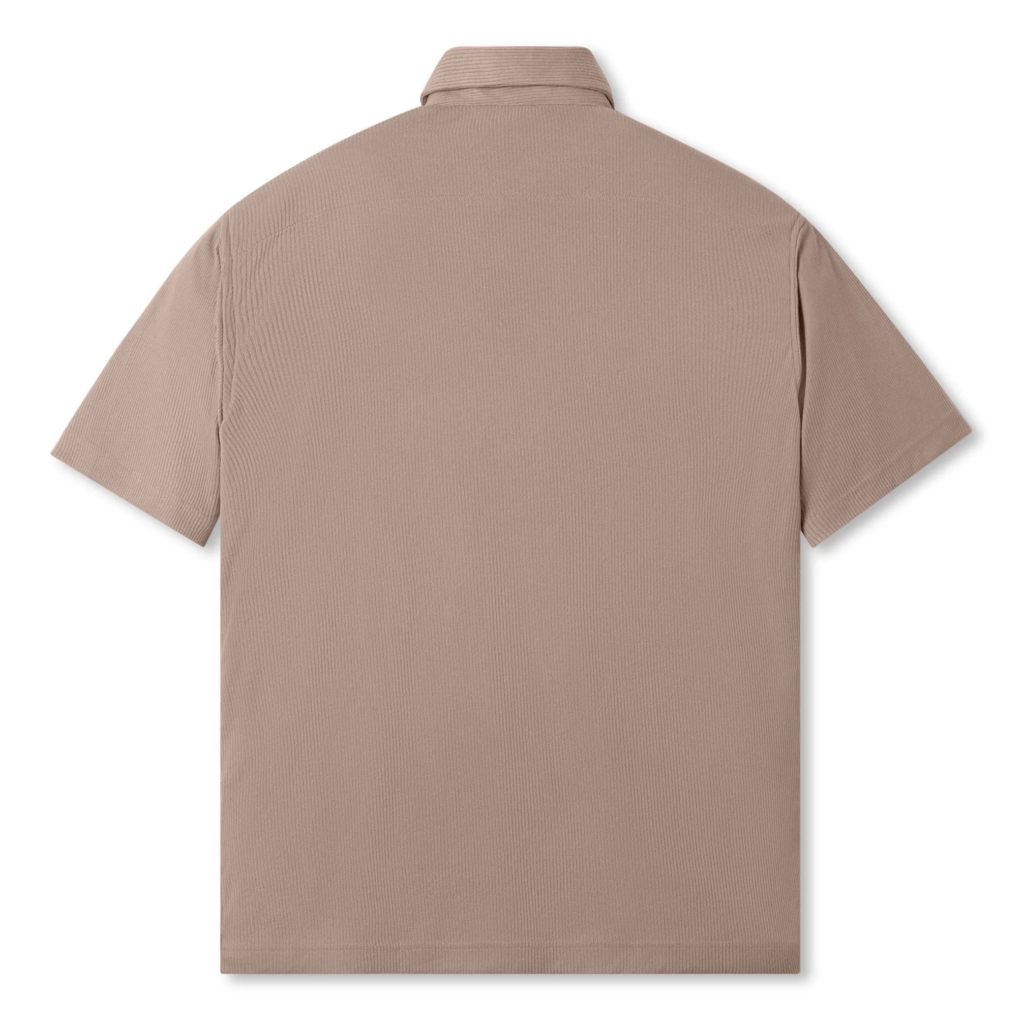 Cozy Polo Shirt - Soft Brown