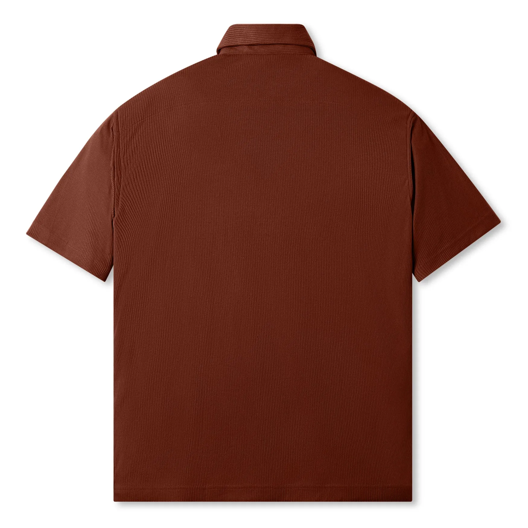 Cozy Polo Shirt - Terracotta