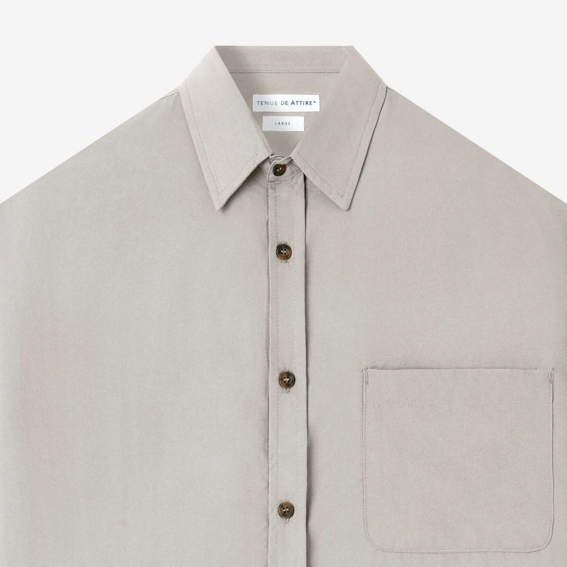 CREMA Short Sleeve - Soft Grey