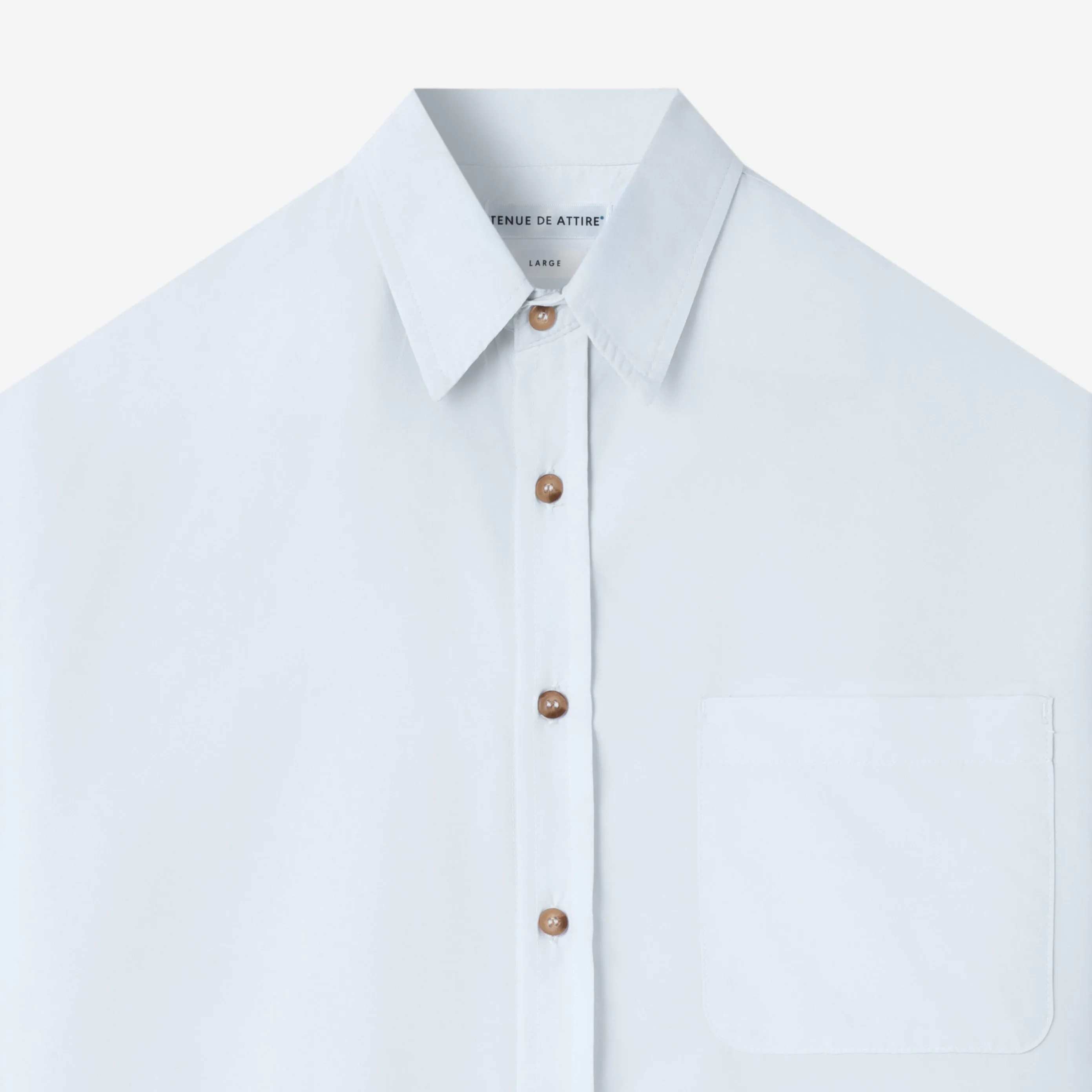 CREMA Short Sleeve - White