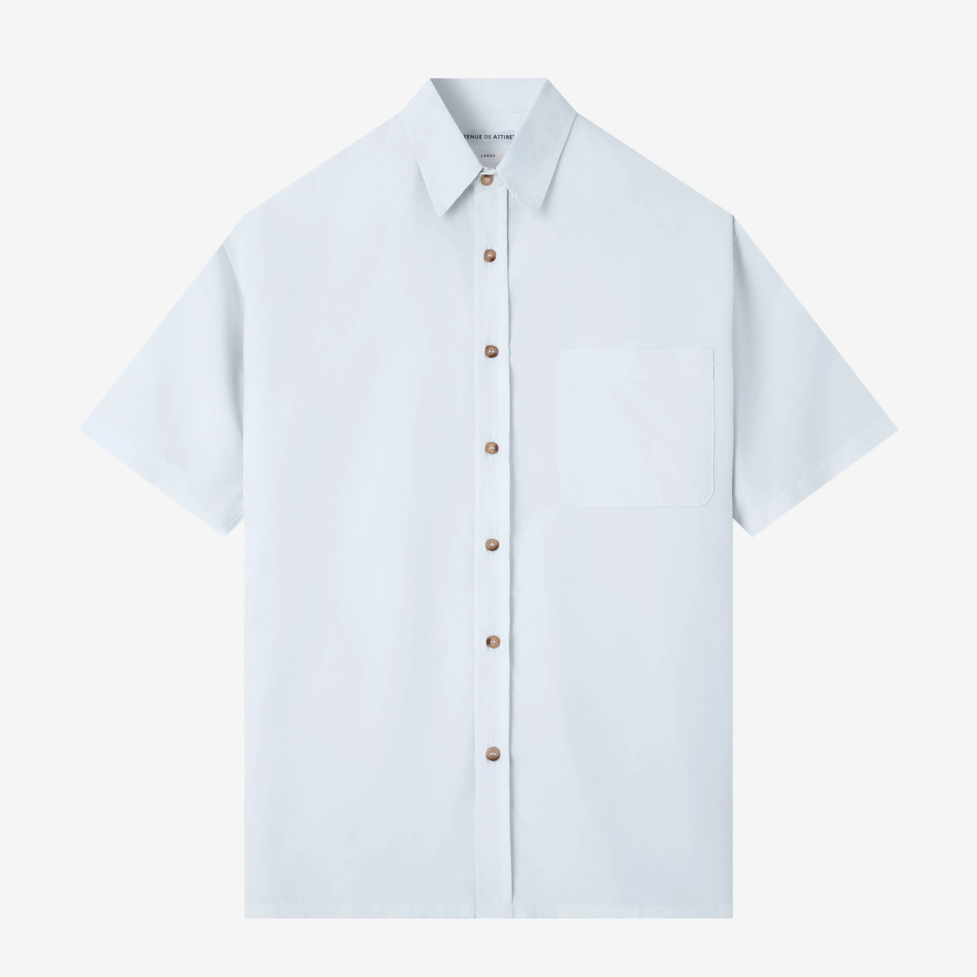 CREMA Short Sleeve - White