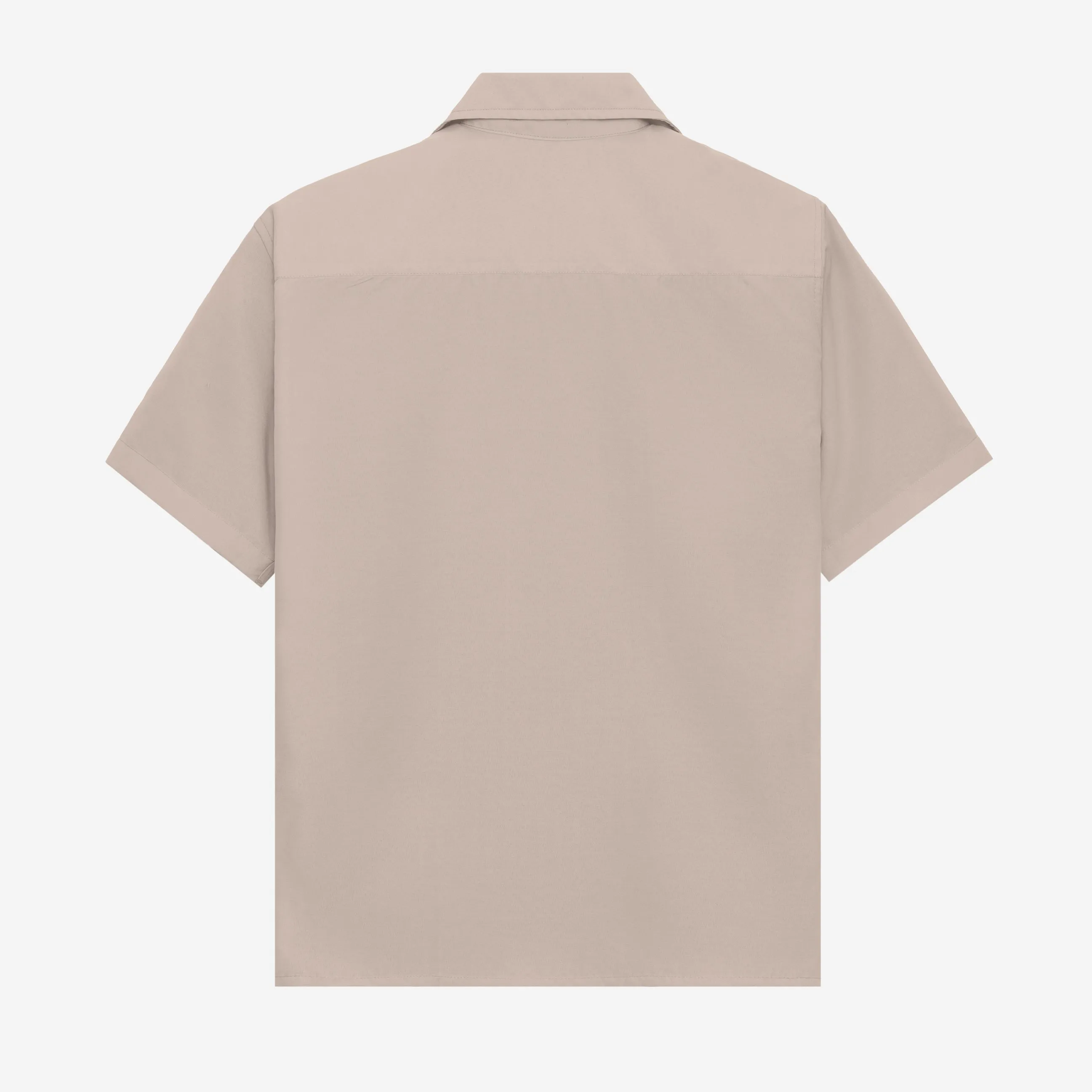 Escargot Short Sleeve Shirt - Soft Khaki