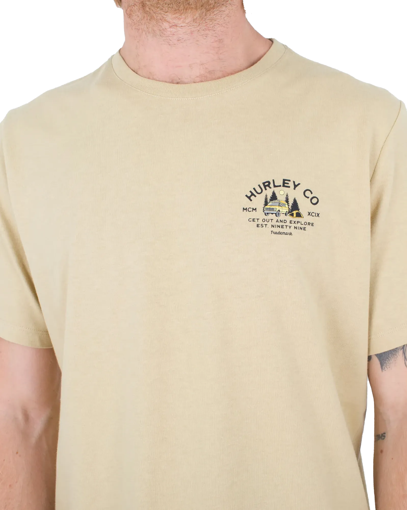 Everyday Explore Campin T-Shirt in Maple Cream