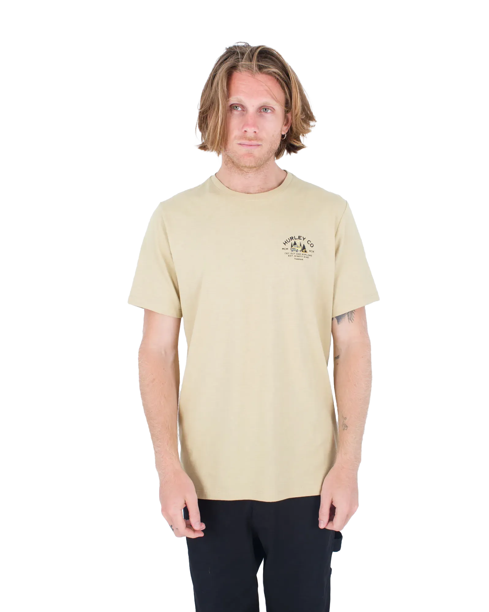 Everyday Explore Campin T-Shirt in Maple Cream