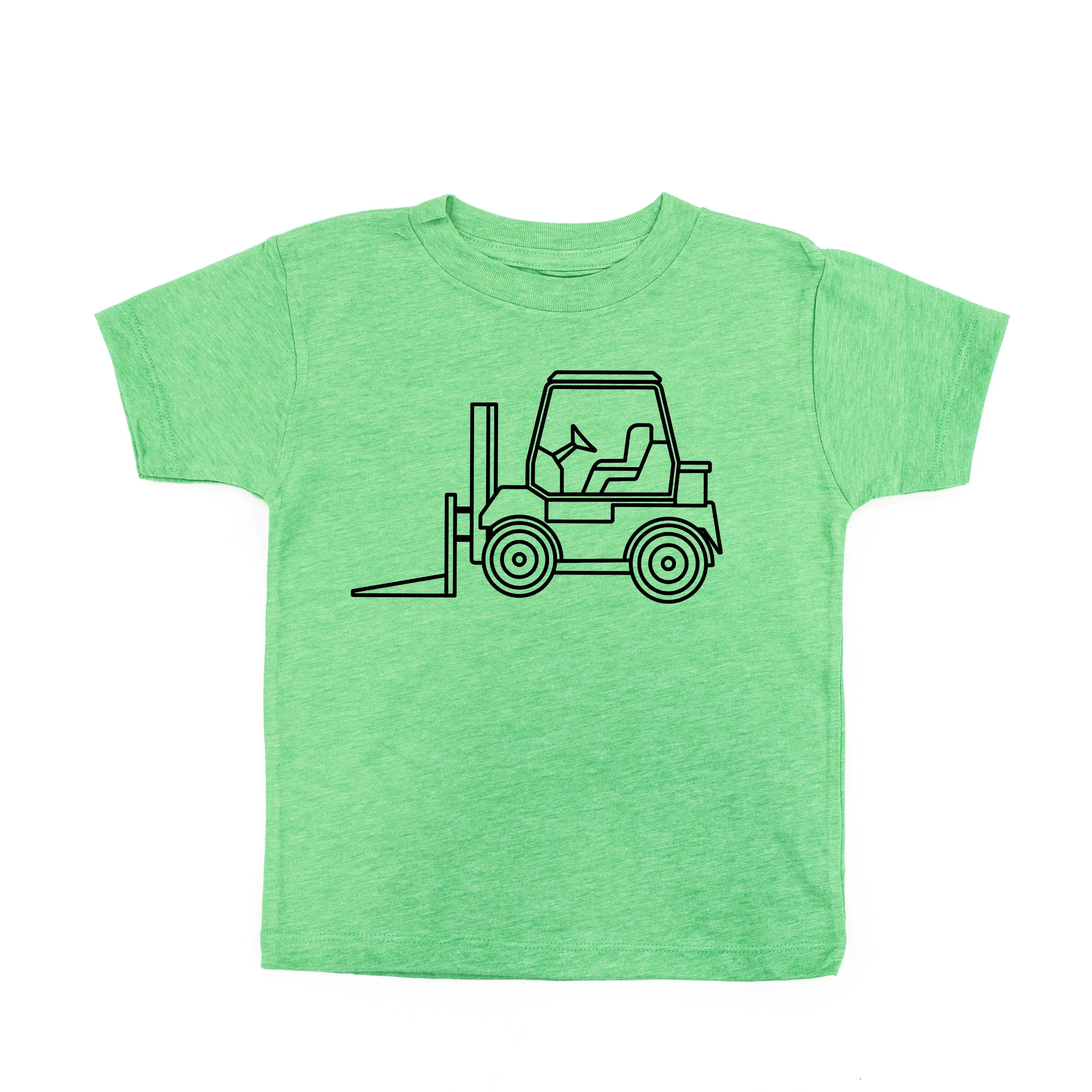 FORK LIFT - Minimalist Design - Short Sleeve Child Shirt