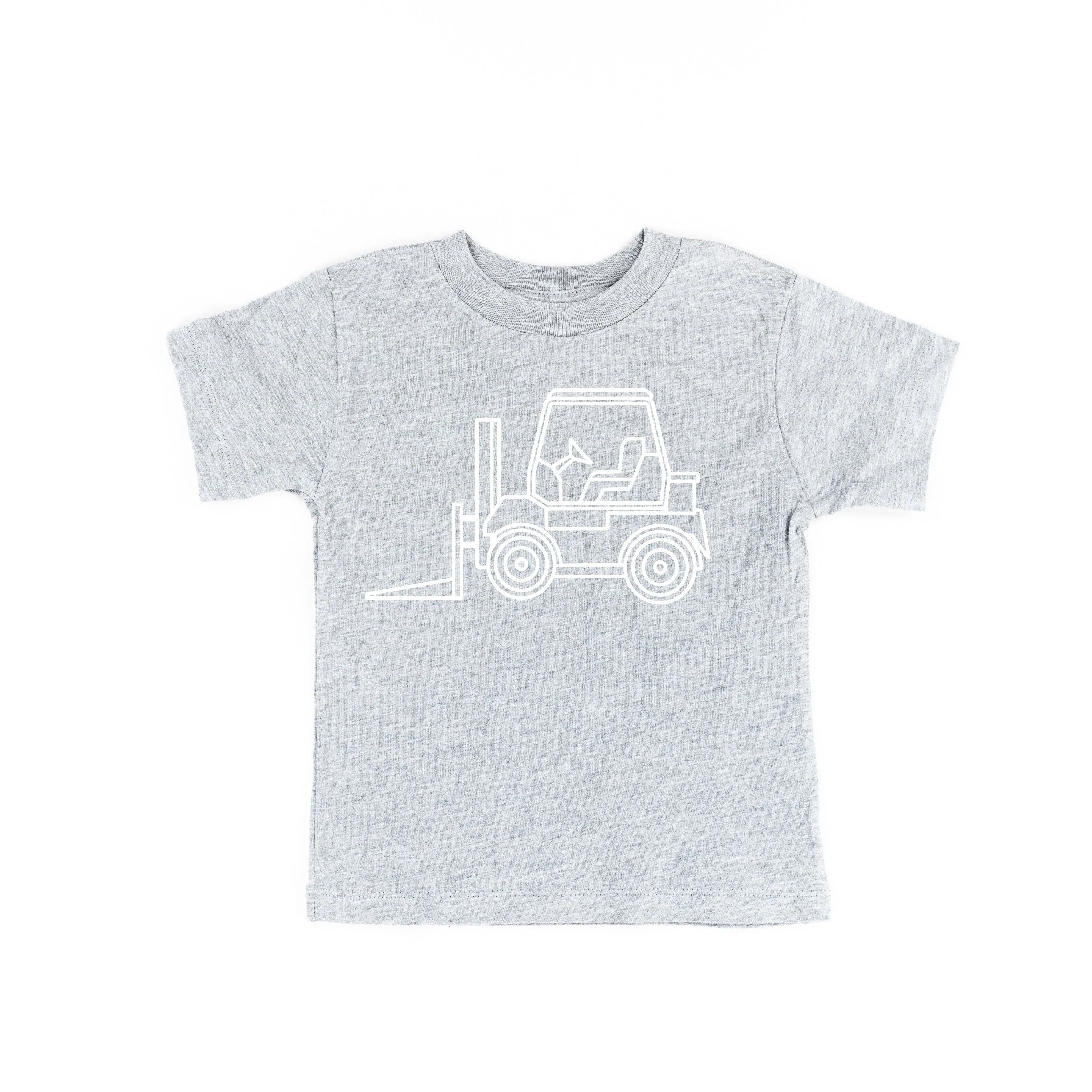 FORK LIFT - Minimalist Design - Short Sleeve Child Shirt