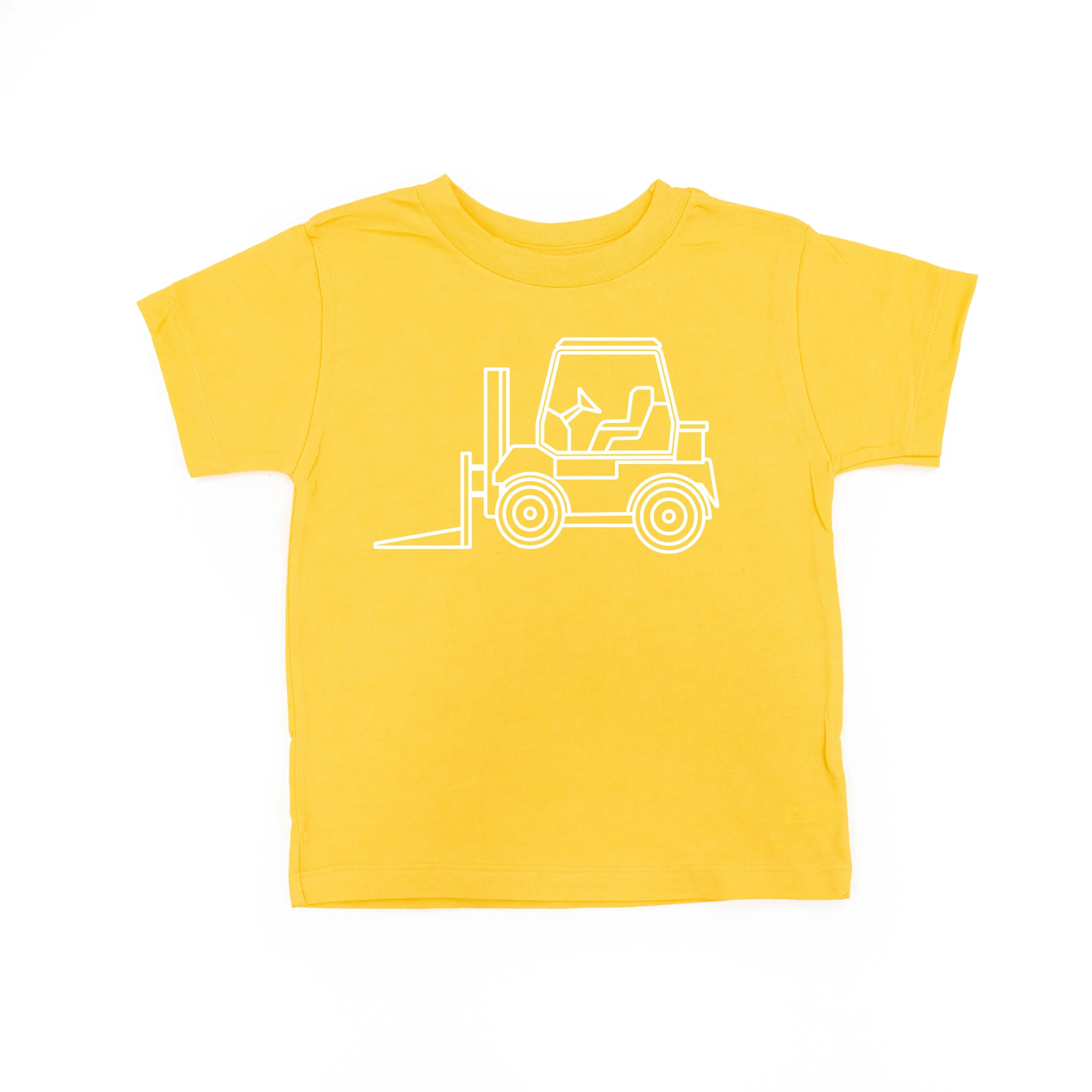 FORK LIFT - Minimalist Design - Short Sleeve Child Shirt