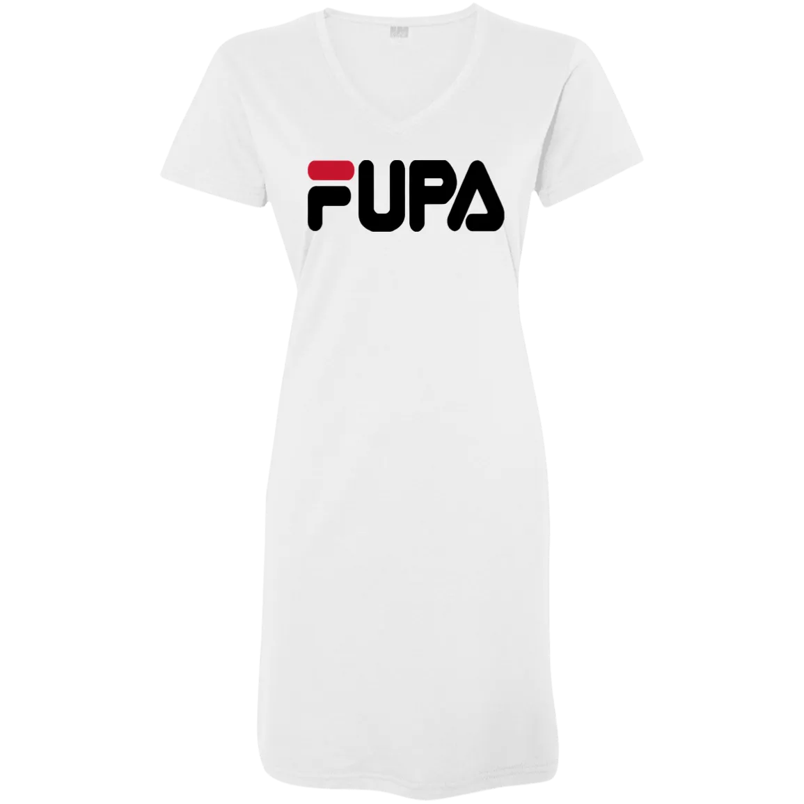 Fupa - V Neck Tshirt Dress