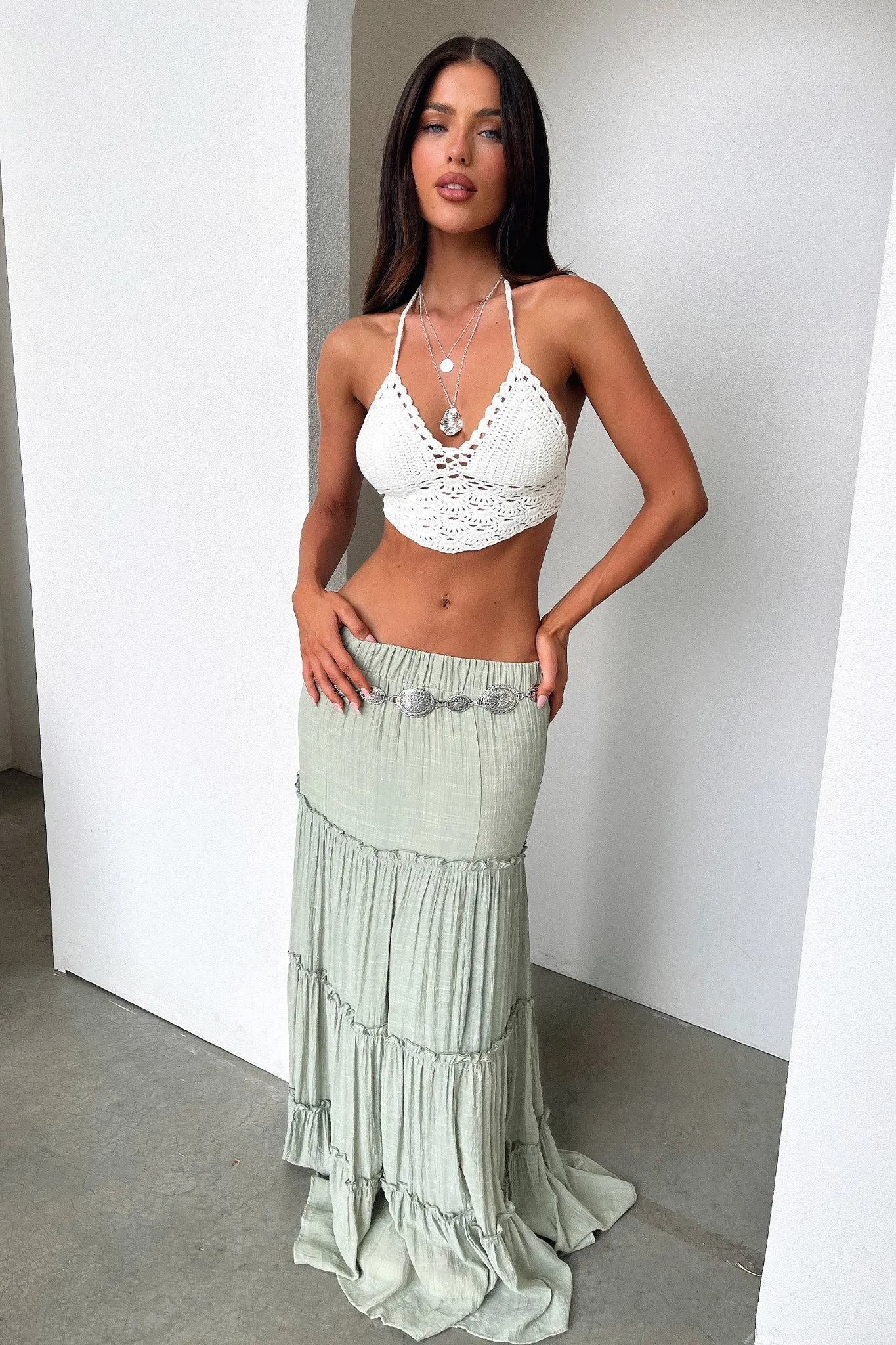 Harkee Crop - White