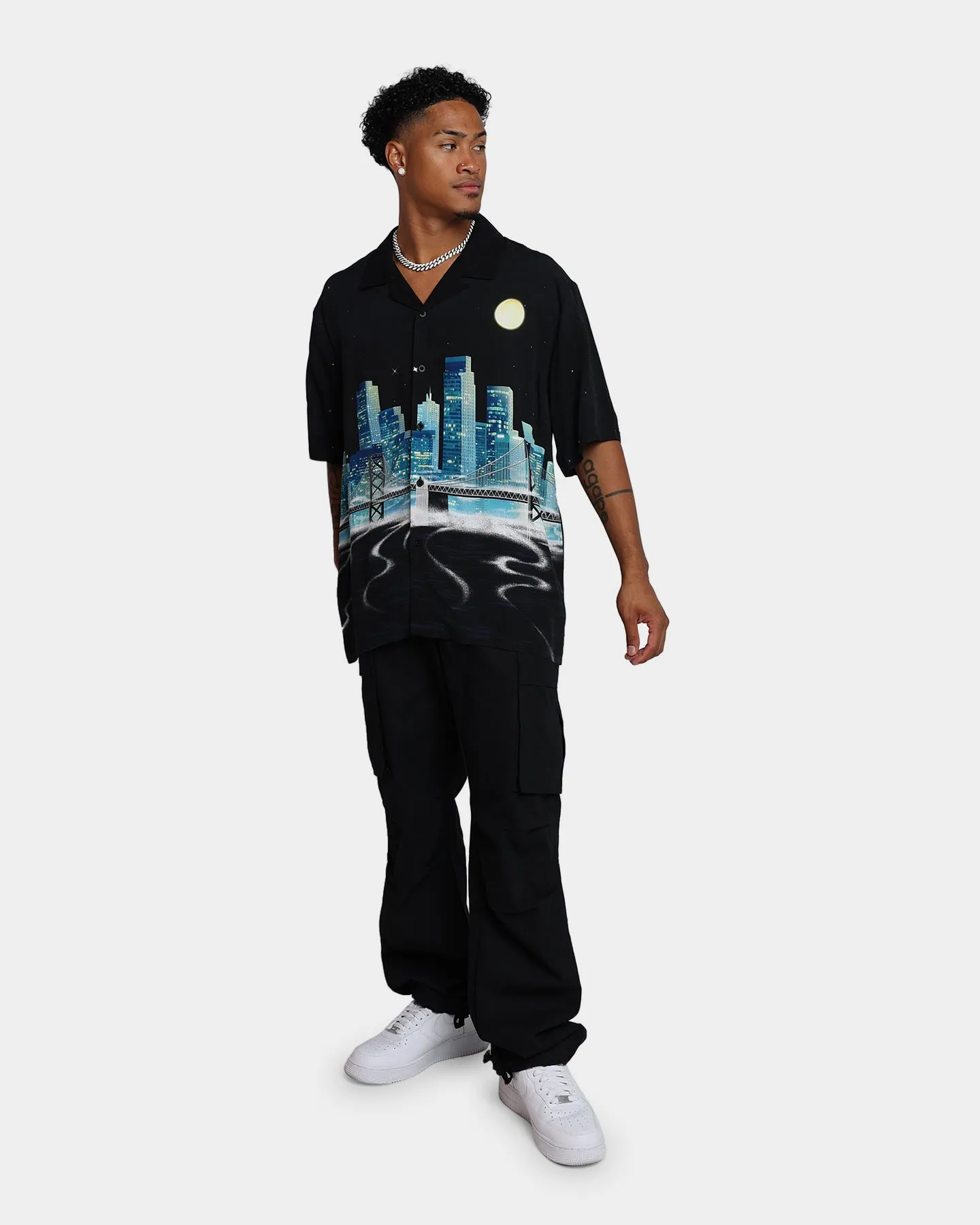 HUF Manhattan T-Shirt Black
