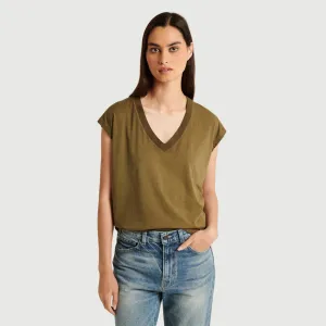 Iconic V-Neck Dolman Tee