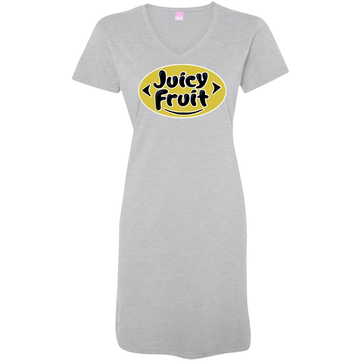 Juicy Fruit - V Neck Tshirt Dress