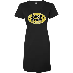 Juicy Fruit - V Neck Tshirt Dress