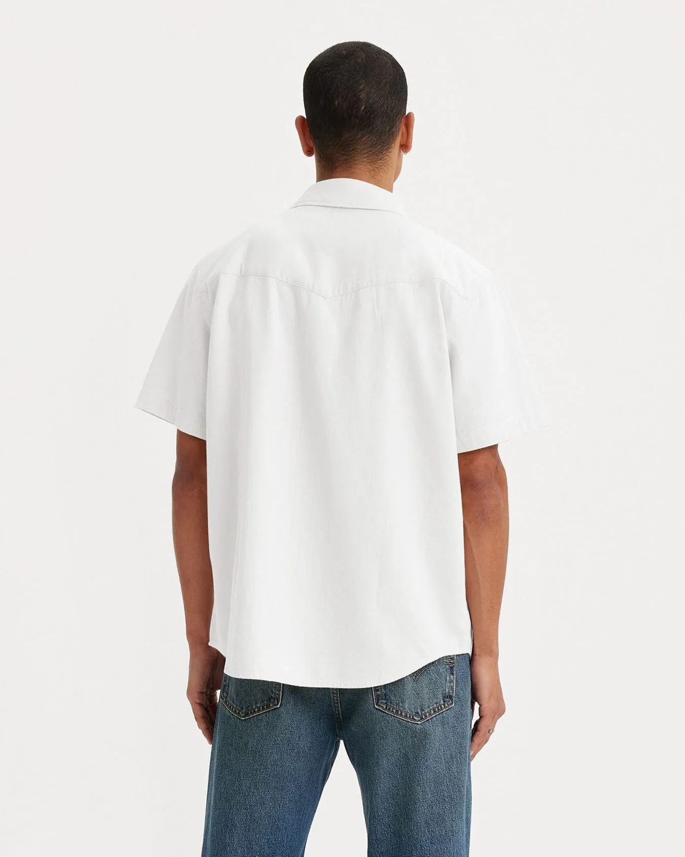 Levi's® S/S Relaxed Fit Western Shirt - Newman Ecru