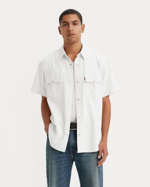 Levi's® S/S Relaxed Fit Western Shirt - Newman Ecru