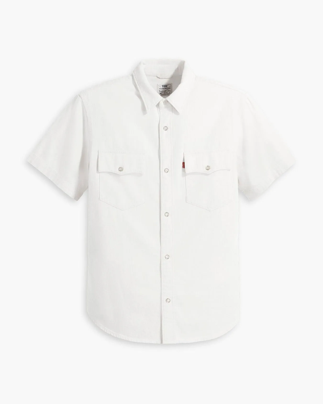 Levi's® S/S Relaxed Fit Western Shirt - Newman Ecru