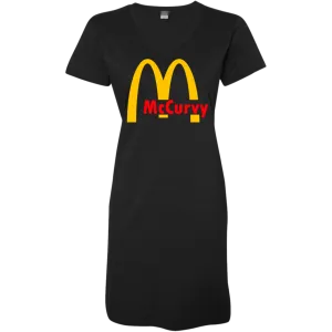 McCurvy - V Neck Tshirt Dress