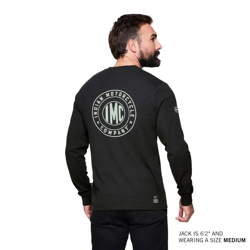 Men's IMC Icon Pocket Long Sleeve T-Shirt, Black
