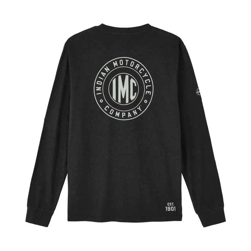 Men's IMC Icon Pocket Long Sleeve T-Shirt, Black