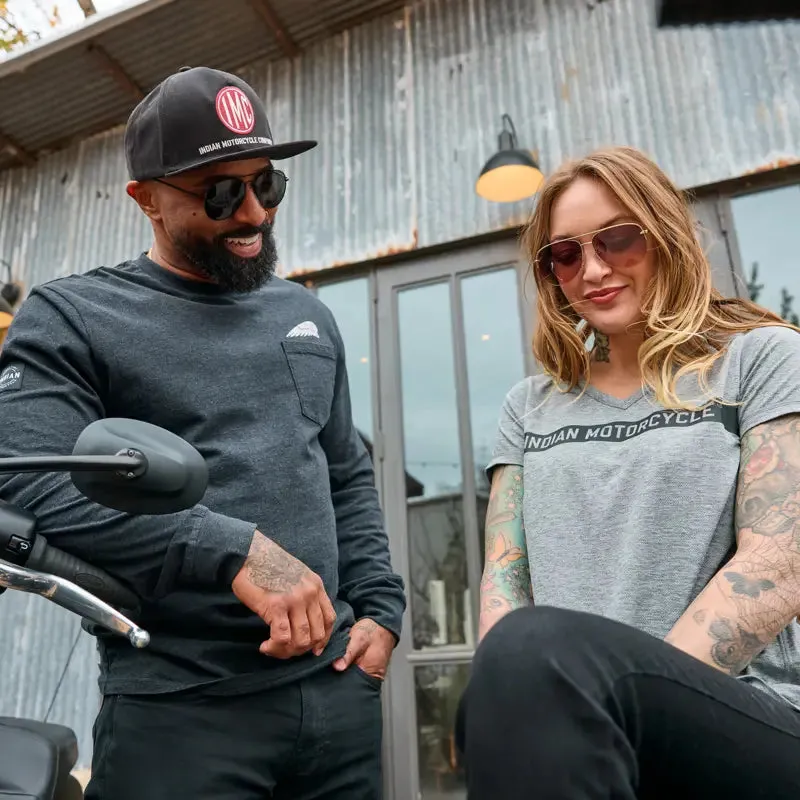 Men's IMC Icon Pocket Long Sleeve T-Shirt, Black