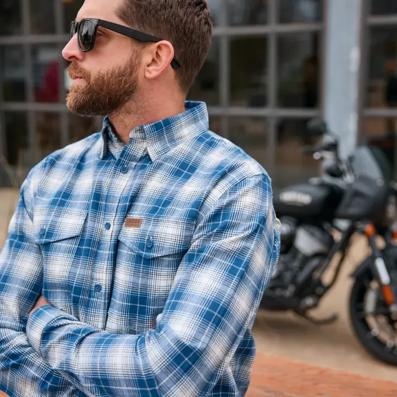 Men's Pasadena Plaid Shirt, Blue