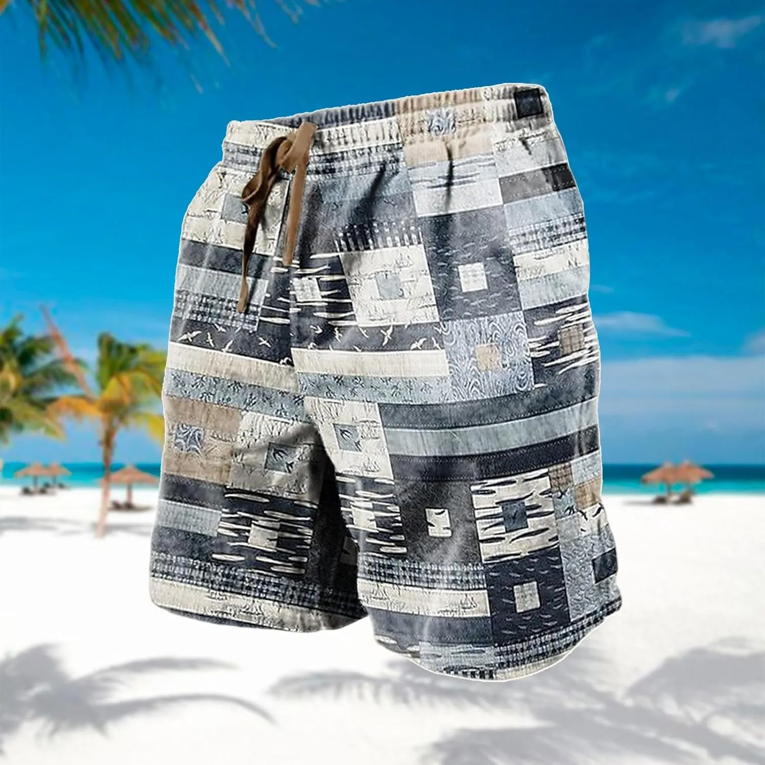 Men's Shorts Cotton Fashionable Casual Shorts Solid and Men's pants Big and Tall Short Mens Hiking Shorts