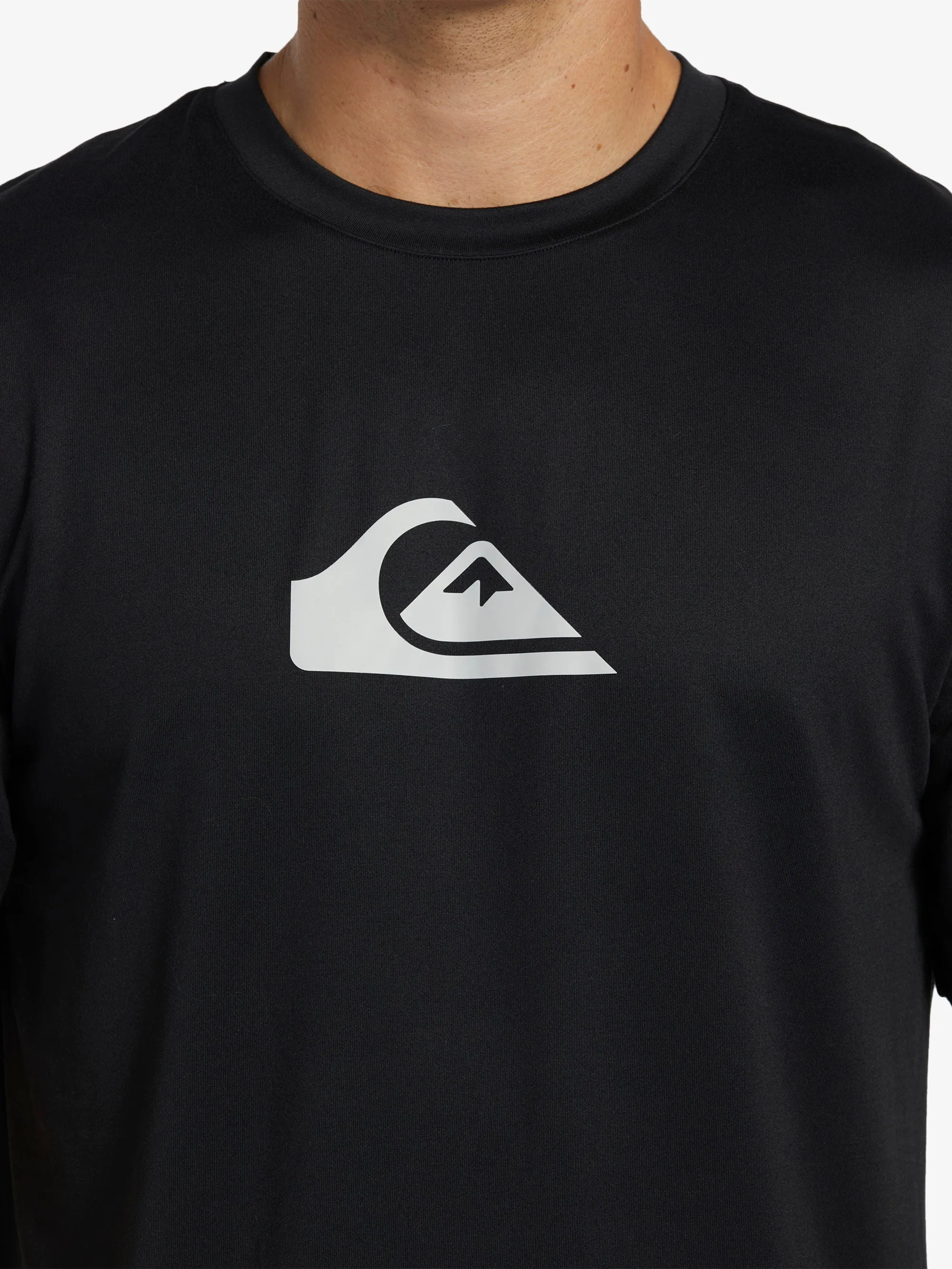 Mens Solid Streak Short Sleeve Surf T-Shirt