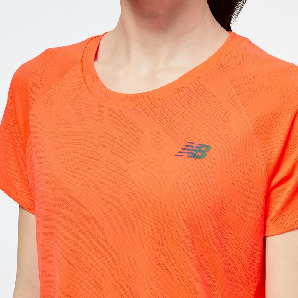 New Balance Women's Q Speed Jacquard ICEx Short Sleeve