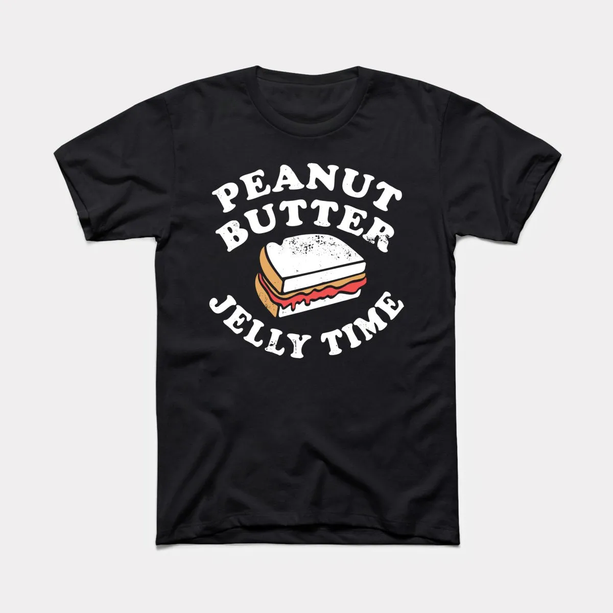 Peanut Butter Jelly Time Adult Unisex Tee