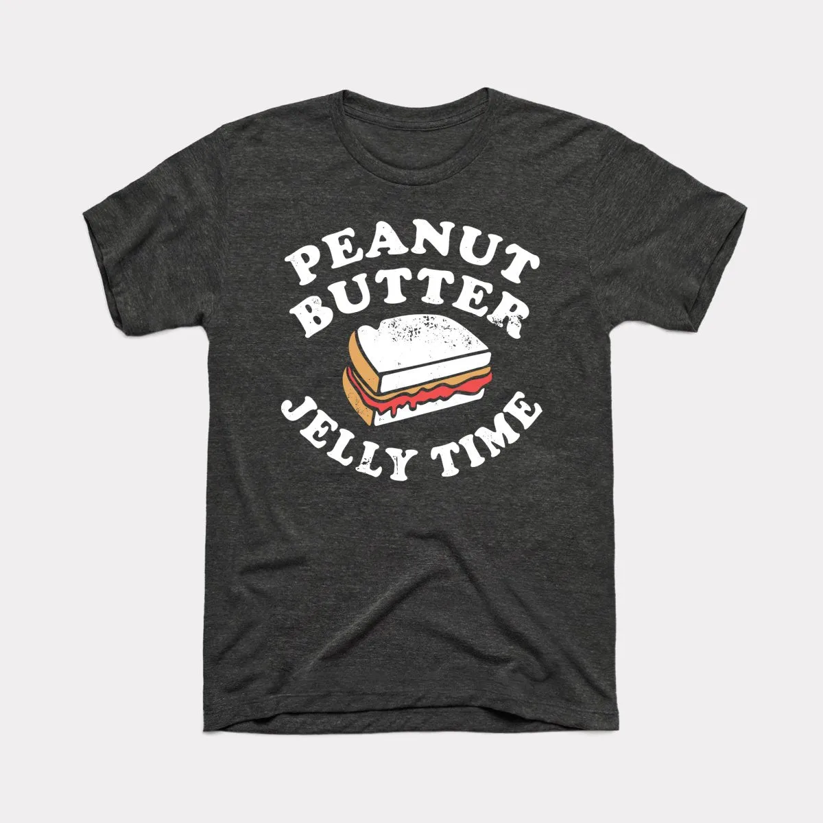 Peanut Butter Jelly Time Adult Unisex Tee