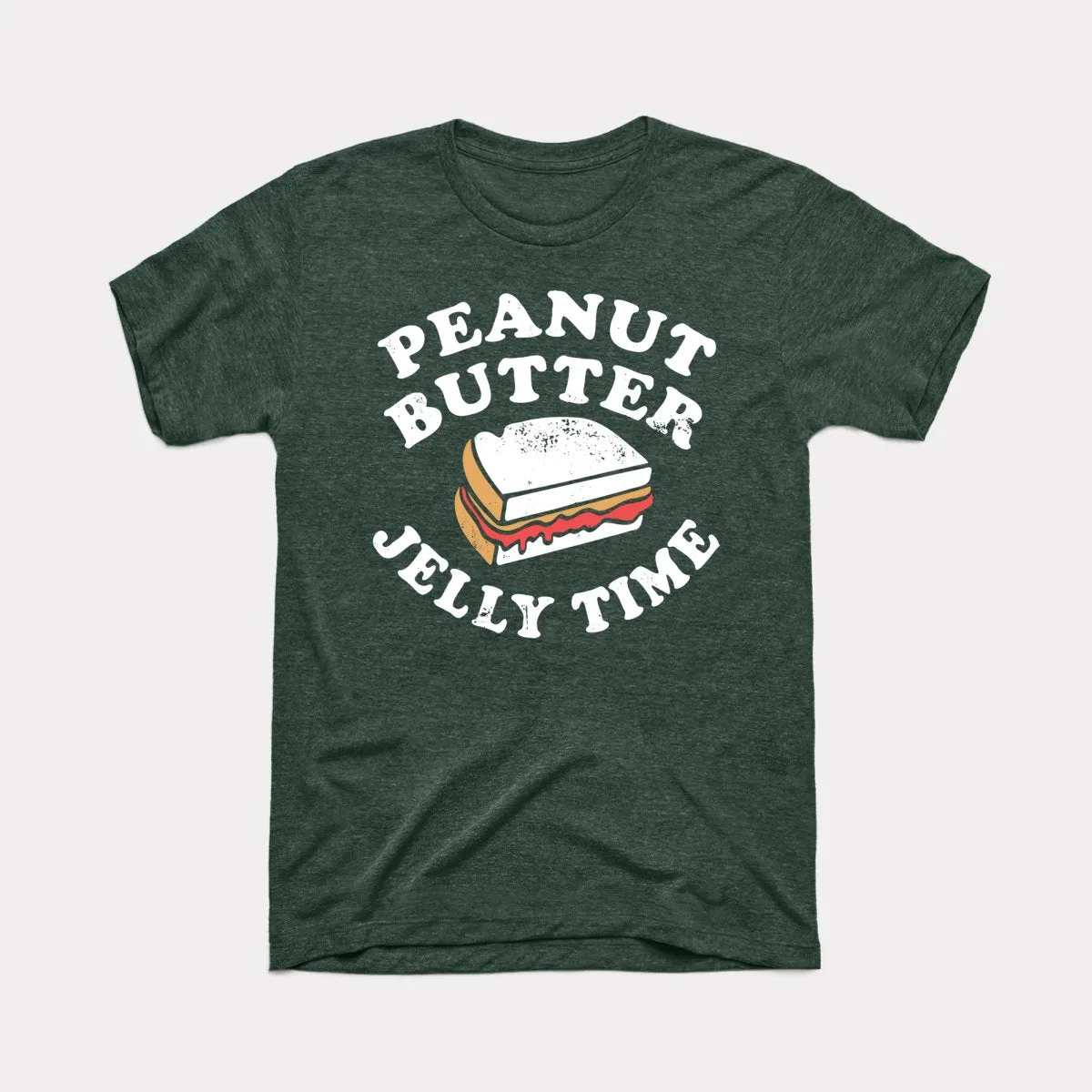 Peanut Butter Jelly Time Adult Unisex Tee