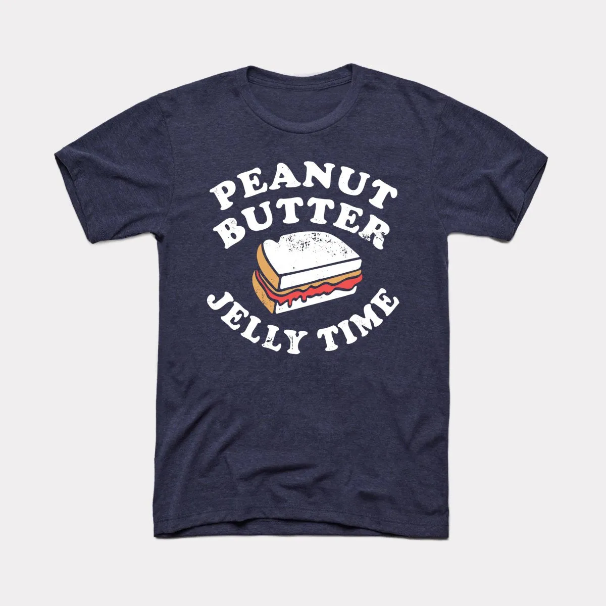 Peanut Butter Jelly Time Adult Unisex Tee