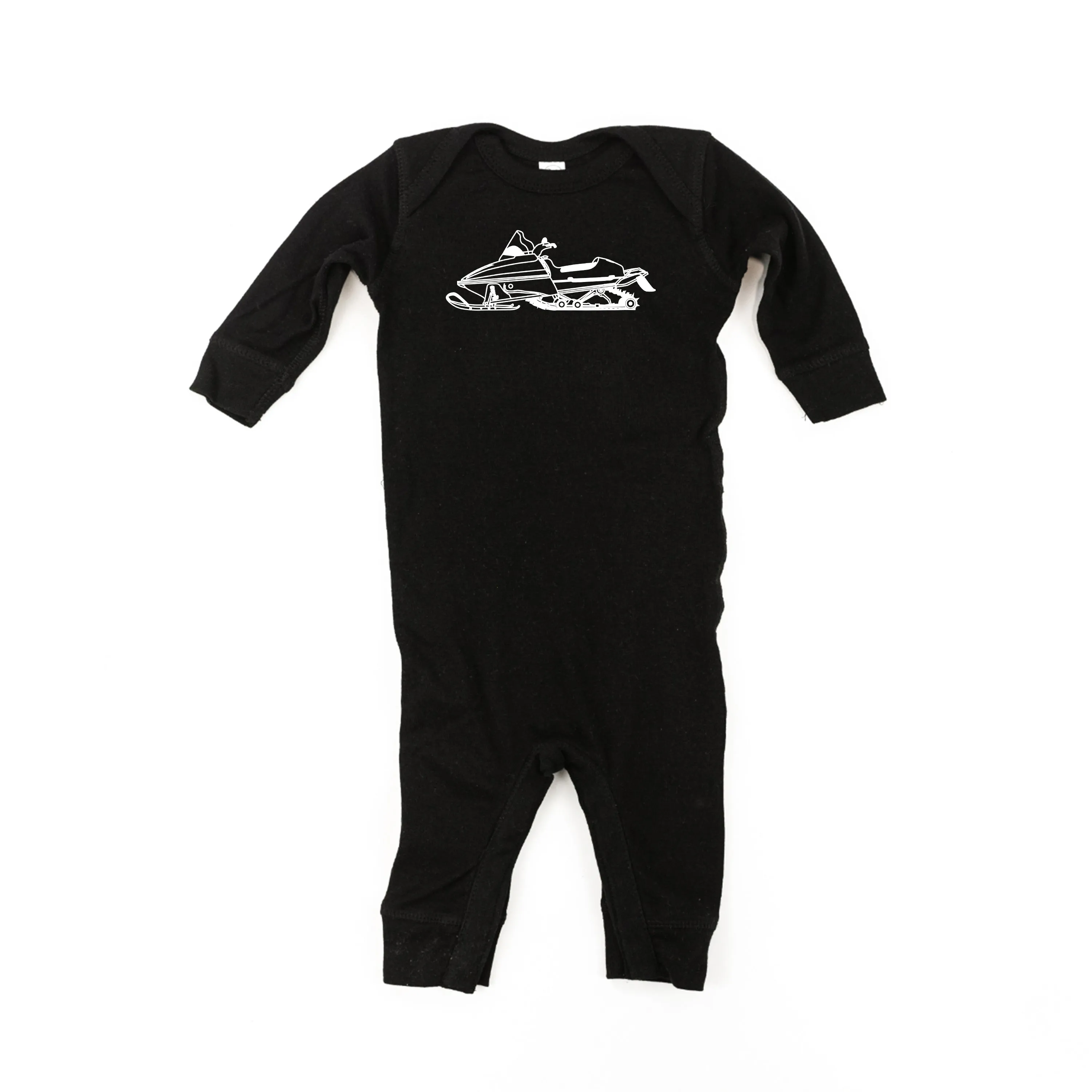 SNOWMOBILE - Minimalist Design - One Piece Baby Sleeper
